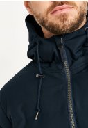 Dunkelblaue wattierte Herren Winterjacke Stovholm von Derbe 5