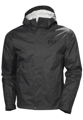 Schwarze Herren Regenjacke Loke Jacket 2.0 von Helly Hansen