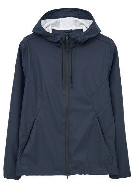 Dunkelblaue Herren Regenjacke Rigning von Tantä