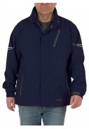 Dunkelblaue Herrenregenjacke Wallis von Pro-X Elements 4