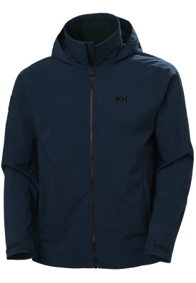 Dunkelblaue Herrenregenjacke HP Racing Hooded Jacket von Helly Hansen