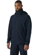 Dunkelblaue Herrenregenjacke HP Racing Hooded Jacket von Helly Hansen 4