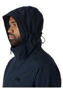 Dunkelblaue Herrenregenjacke HP Racing Hooded Jacket von Helly Hansen 5