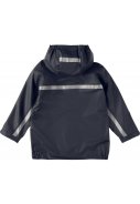 Dunkelblaue Kinderregenjacke Buddel von BMS 2