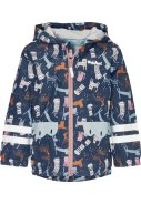 Dunkelblaue Kinderregenjacke Cats von Playshoes