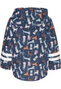 Dunkelblaue Kinderregenjacke Cats von Playshoes 3