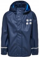 Dunkelblaue Kinderregenjacke Jonathan von Lego 1