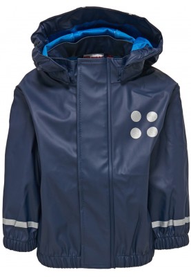 Dunkelblaue Kinderregenjacke Justice von Lego Duplo