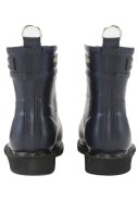 Dunkelblaue niedrige Gummistiefel mit Schnürung von Ilse Jacobsen 4