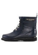 Dunkelblaue niedrige Gummistiefel mit Schnürung von Ilse Jacobsen 6