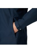 Dunkelblauer lange Damenregenjacke Aden von Helly Hansen 3