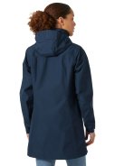 Dunkelblauer lange Damenregenjacke Aden von Helly Hansen 7