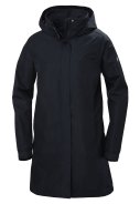 Dunkelblauer lange Damenregenjacke Aden von Helly Hansen