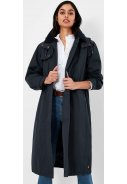 Dunkelblaue lange Regenjacke-/Trenchcoat Fernhall von Joules 5