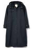 Dunkelblaue lange Regenjacke-/Trenchcoat Fernhall von Joules