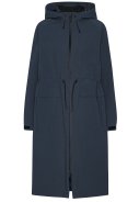 Dunkel blaue Lange Damen Winterjacke Thermy von Ilse Jacobsen 1