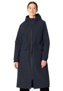 Dunkel blaue Lange Damen Winterjacke Thermy von Ilse Jacobsen 2