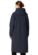 Dunkel blaue Lange Damen Winterjacke Thermy von Ilse Jacobsen 3