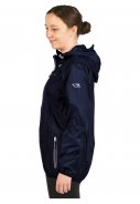 Dunkelblaue leichte Damen Regenjacke Lady Cleek von Pro-X Elements 3