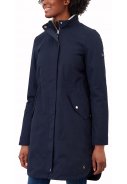 Dunkelblaue Loxley Cosy Damenregenjacke/-parka von Joules 4