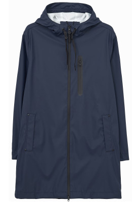 Dunkelblaue Herren Regenjacke Totiri von Tantä