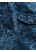 Dunkelblaue mit Blumen Damen Regenmantel Plant Hunter von Seasalt 9
