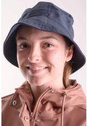 Schwarze Regenhut / Bucket Hat von Danefae 3