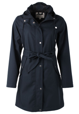 Dunkelblaue Regenjacke Danerainlover von Danefae