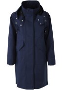Dunkelblauer Regenmantel Danewest Wind Rain Parka von Danefae 1