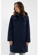 Dunkelblauer Regenmantel Danewest Wind Rain Parka von Danefae 4