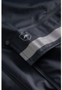 Dunkelblaue Regenjacke Microflex mit Reflektoren von Lyngsoe  3