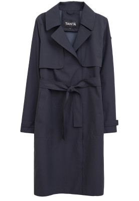 Dunkelblaue Regenmantel / Trenchcoat Tage von Tantä