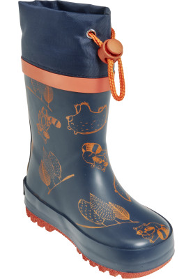 Dunkelblaue Regenstiefel Bear von Playshoes