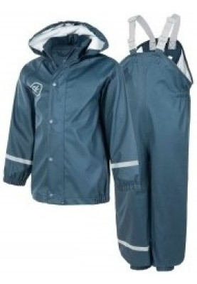 Dunkelblaue Regenanzug von Color Kids