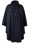 Dunkelblaue Regenponcho Danerain Poncho von Danefae 1