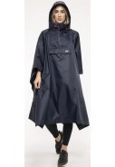 Dunkelblauer Regenponcho von Mac in a Sac 8