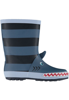 Blauer 3D-Hai-Design-Gummistiefel von XQ Footwear