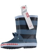 Blauer 3D-Hai-Design-Gummistiefel von XQ Footwear 2