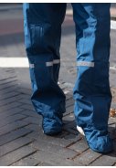 Dunkelblaue Regenhose Storm mit durchgehendem Reißverschluss 5