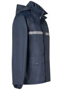 Dunkelblaue Unisex Regenanzug Dusch von Bjornson 8