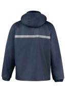 Dunkelblaue Unisex Regenanzug Dusch von Bjornson 4