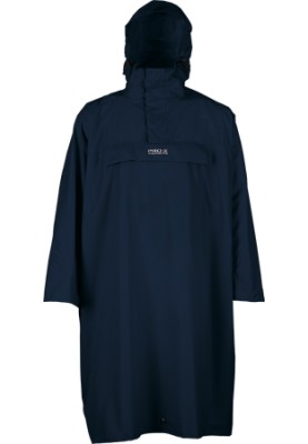 Dunkelblauer Wanderponcho Arosa von Pro-X Elements