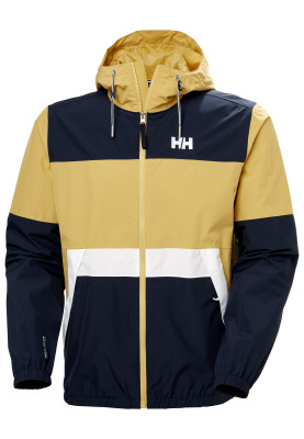 Dunkelblauer/gelbe Herren-Regenmantel Koster von Helly Hansen