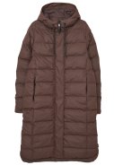 Dunkelbraun (Java) wattierte Winterjacke Puddle von Tantä