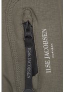 Dunkelgrüne Softshell-Regenjacke in Dreiviertellänge von Ilse Jacobsen 5