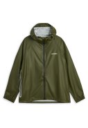 Grüne met schwarze regenhose atmende Regenanzug Packable Rainbreaker von Tretorn. 2