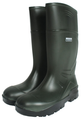 Dunkelgrüner / schwarzer Arbeitsstiefel von Lyngsøe