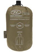 Dunkelgrüne Herren-Regenjacke Stow and Go von Highlander 5