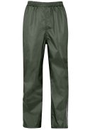 Dunkelgrüne (Olive) Unisex-Regenhose Vesi von Bjornson 2