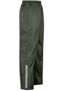 Dunkelgrüne (Olive) Unisex-Regenhose Vesi von Bjornson 5
